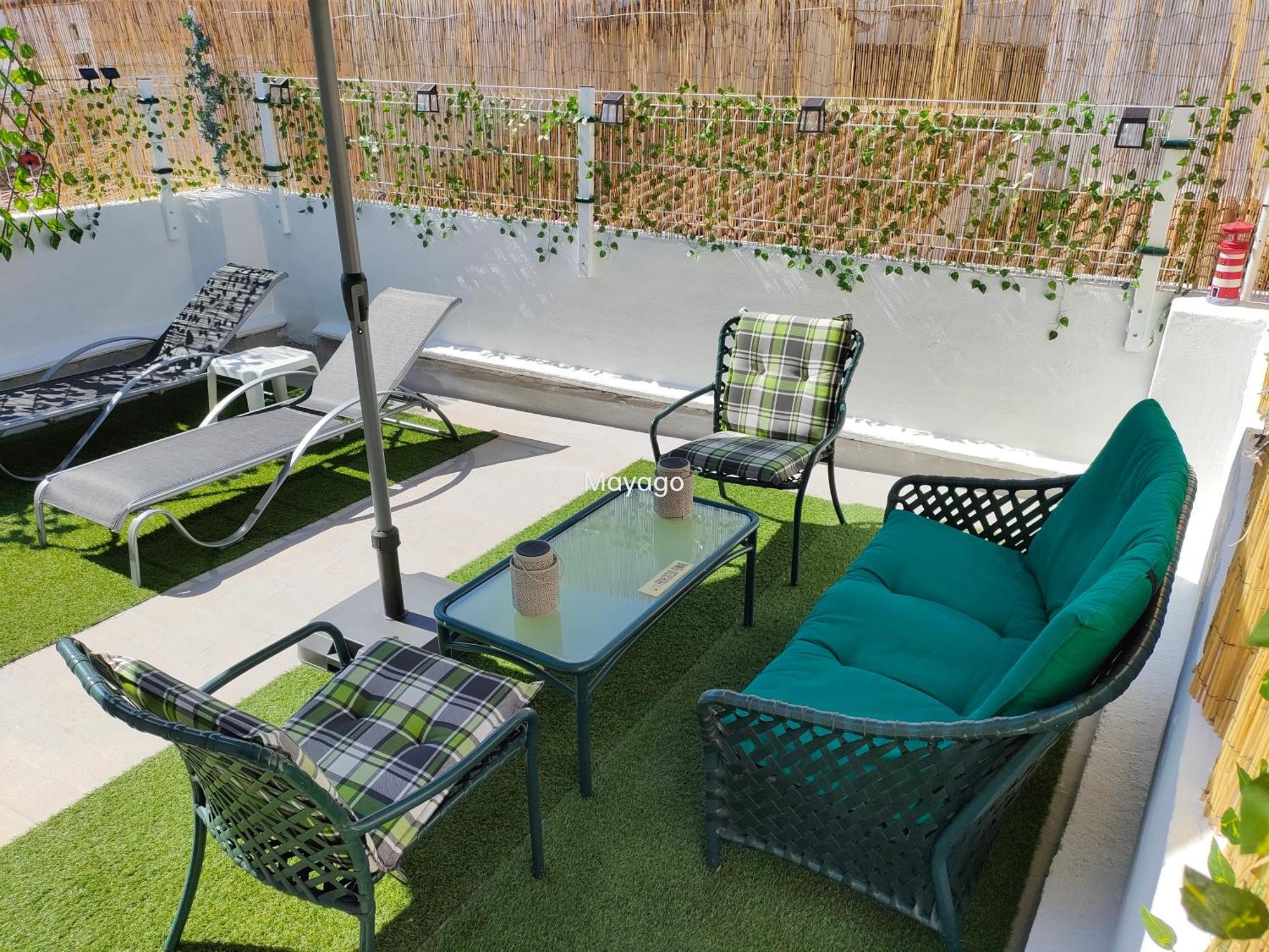 Casa Mayago, Terraza Y Solarium Pego Exteriér fotografie