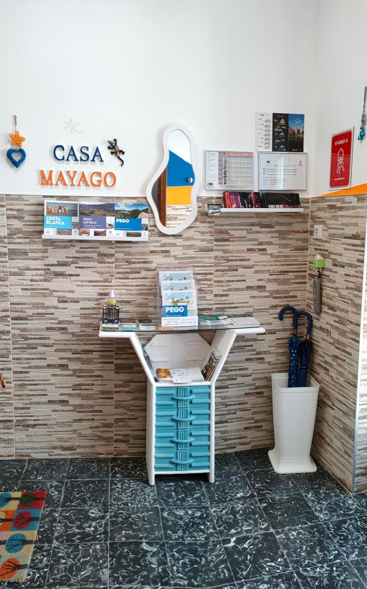 Casa Mayago, Terraza Y Solarium Pego Exteriér fotografie